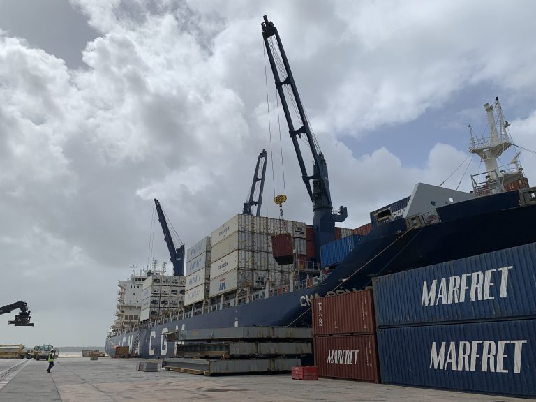 Port maritime degrad