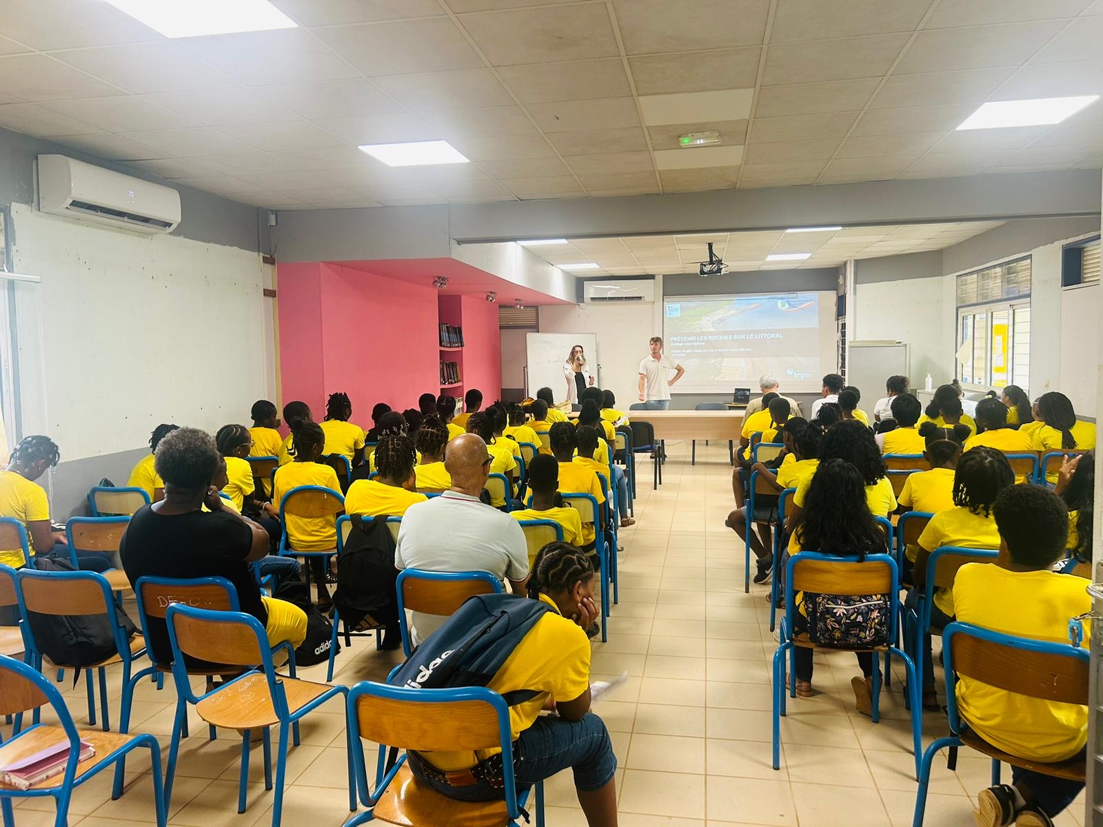 Intervention ODyC au collège Lise Ophion