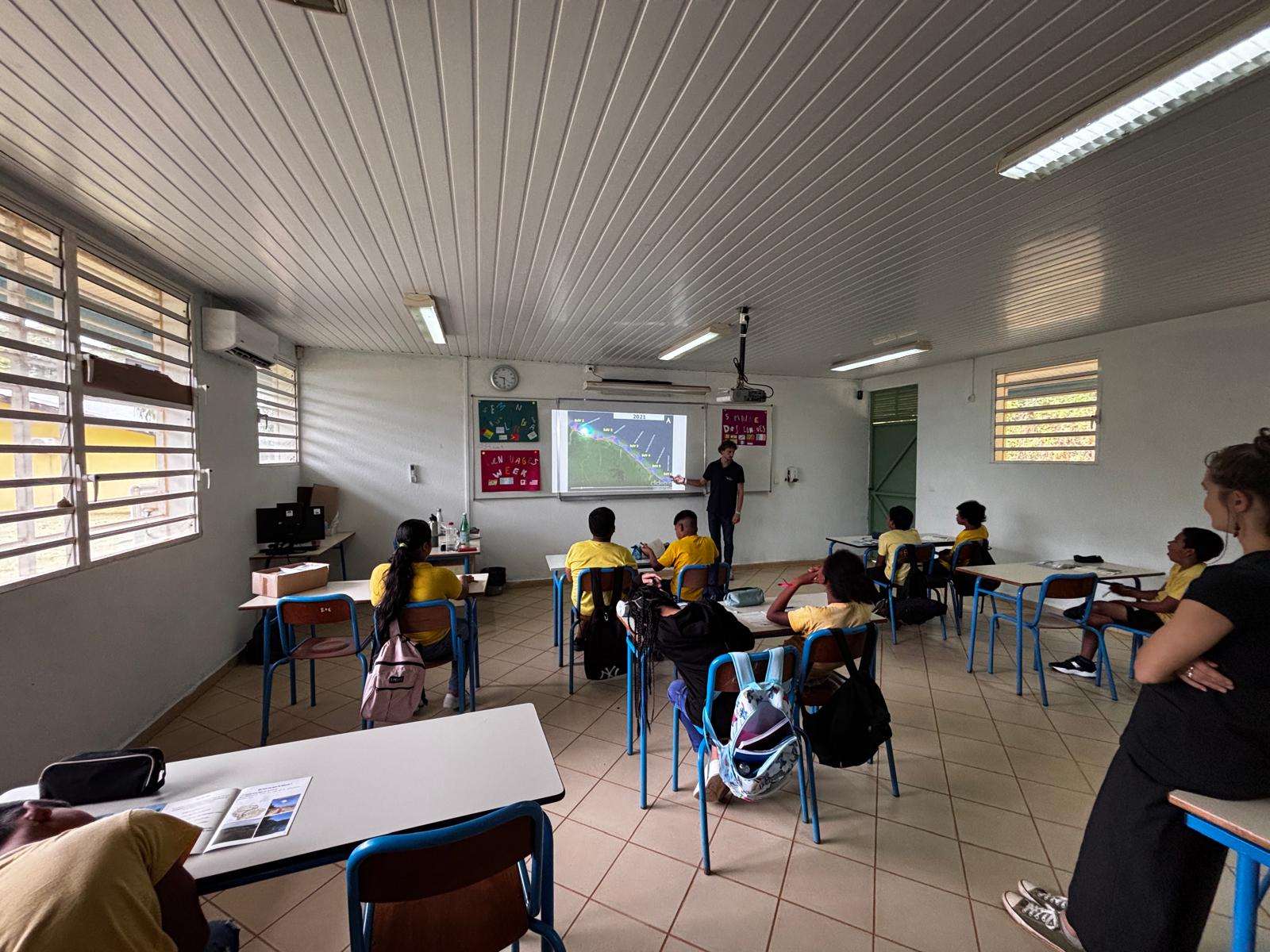 L’ODyC intervient au collège de Régina pour sensibiliser les élèves aux enjeux du littoral guyanais